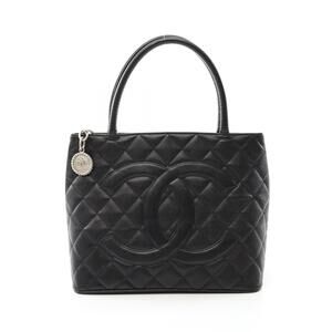 Chanel Reissue Tote Bag Black Leather